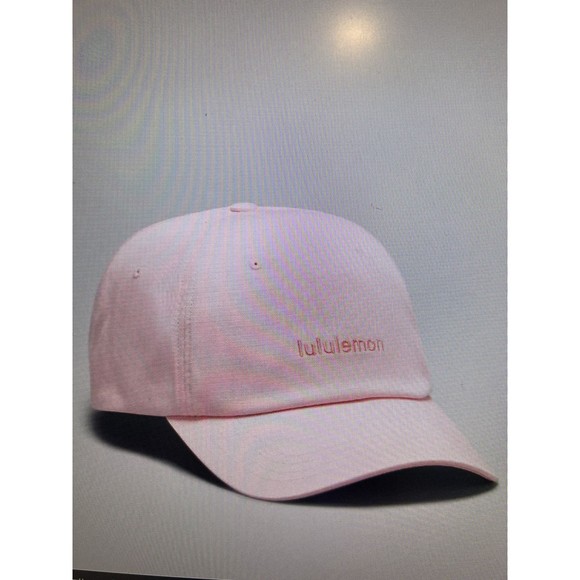 Lululemon Classic Ball Cap Wordmark S/M Mikeshake/sakura Pink - Picture 5 of 8